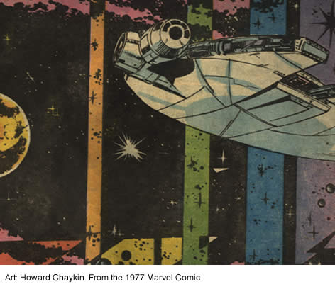 howard chaykin's impression of hyperspace